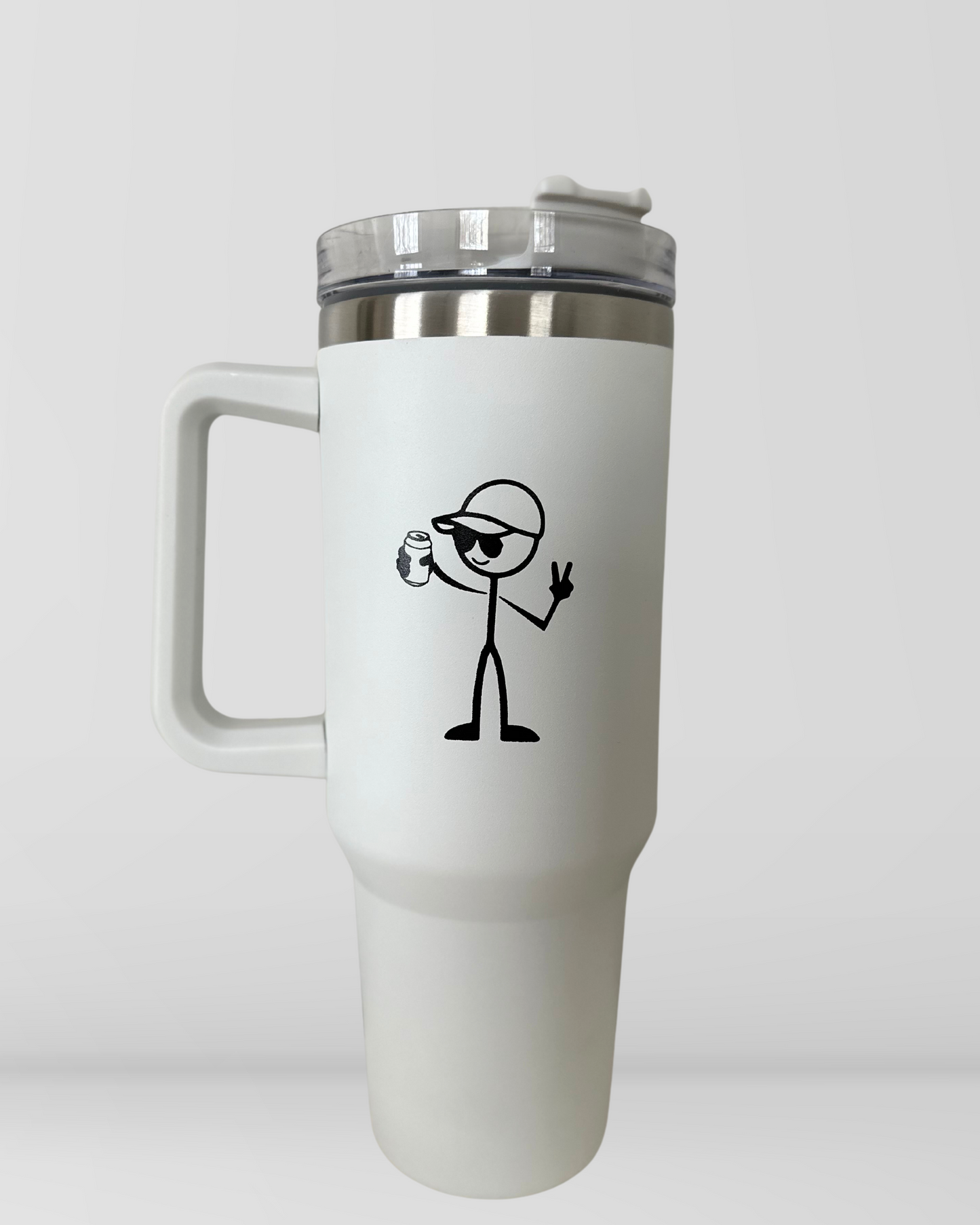 40oz Tumbler | White