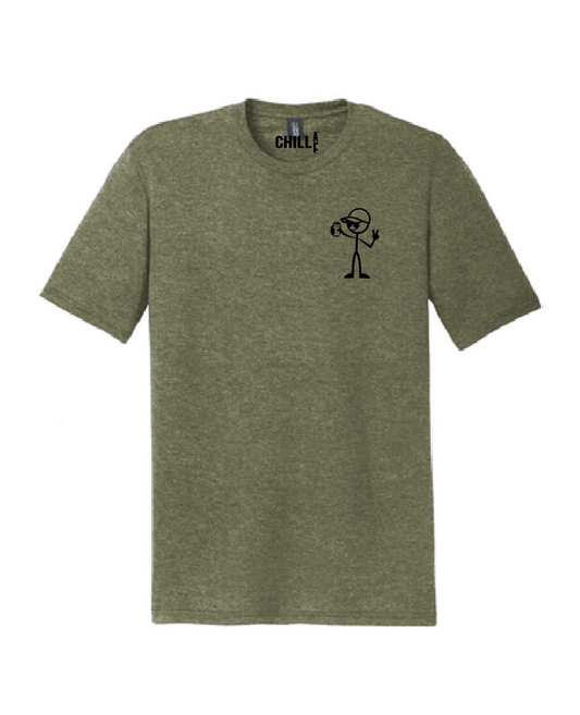 Tri-Blend Tee | Army Green