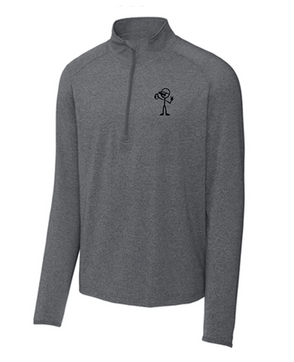 Quarter Zip Pullover | Grey