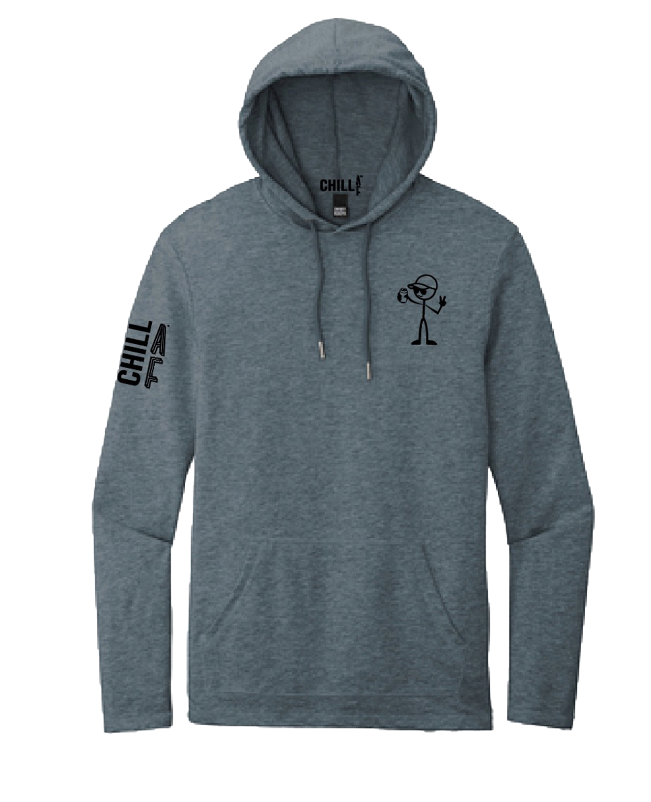 Lightweight Hoodie | Steel Blue