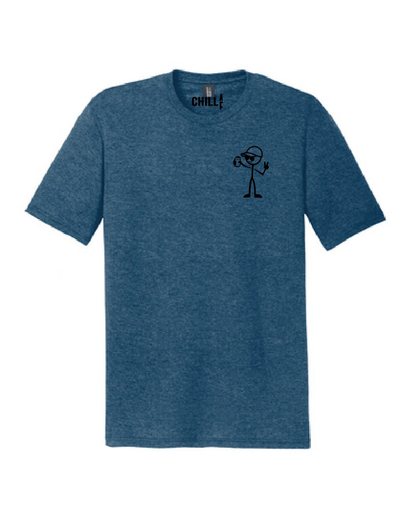 Tri-Blend Tee | Steel Blue