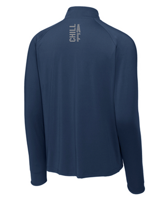 Quarter Zip Pullover | Navy