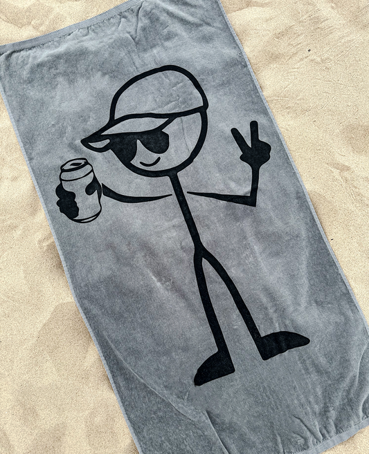 Stick Dude Beach Towel