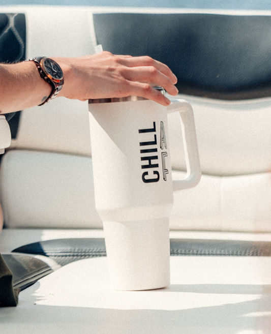 40oz Tumbler | White