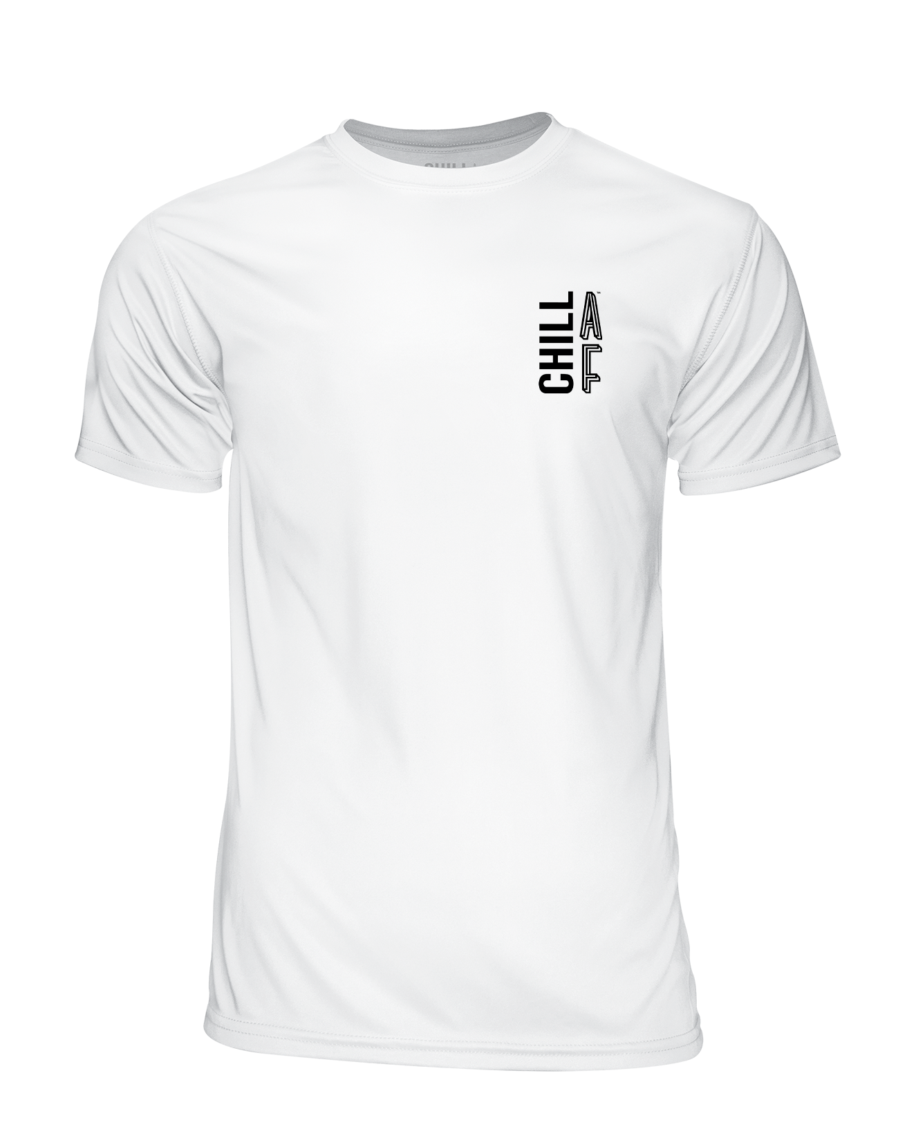 Wicking Tee | Stick Dude – White