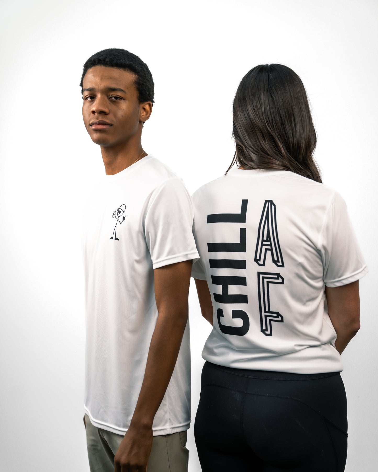 Wicking Tee | ChillAF – White