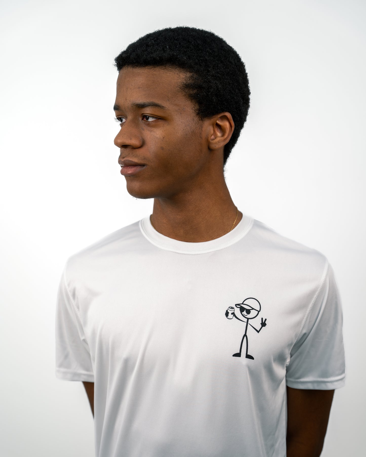 Wicking Tee | ChillAF – White