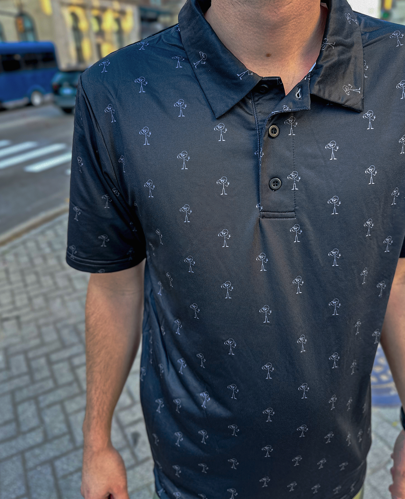 Polo Stick Dudes | Black